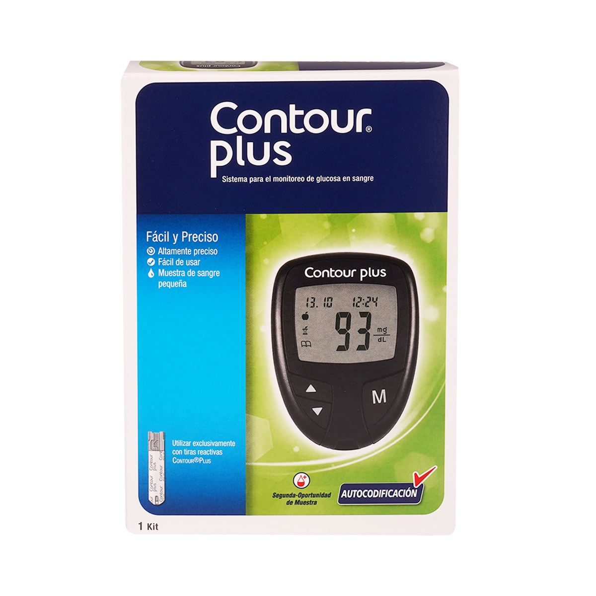 CONTOUR PLUS KIT MEDI GLUCO C/5T