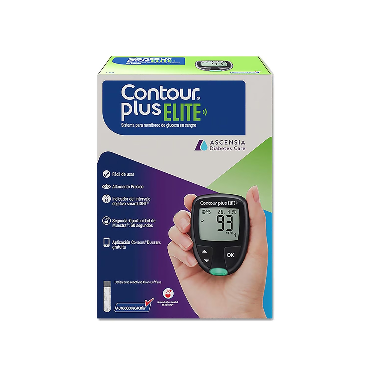 CONTOUR PLUS ELITE MEDIDO GLU 1PZ