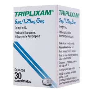 TRIPLIXAM 5MG/ 1.25MG/5MG 30 CPR TRIPLIXAM 5MG/ 1.25MG/5MG 30 CPR