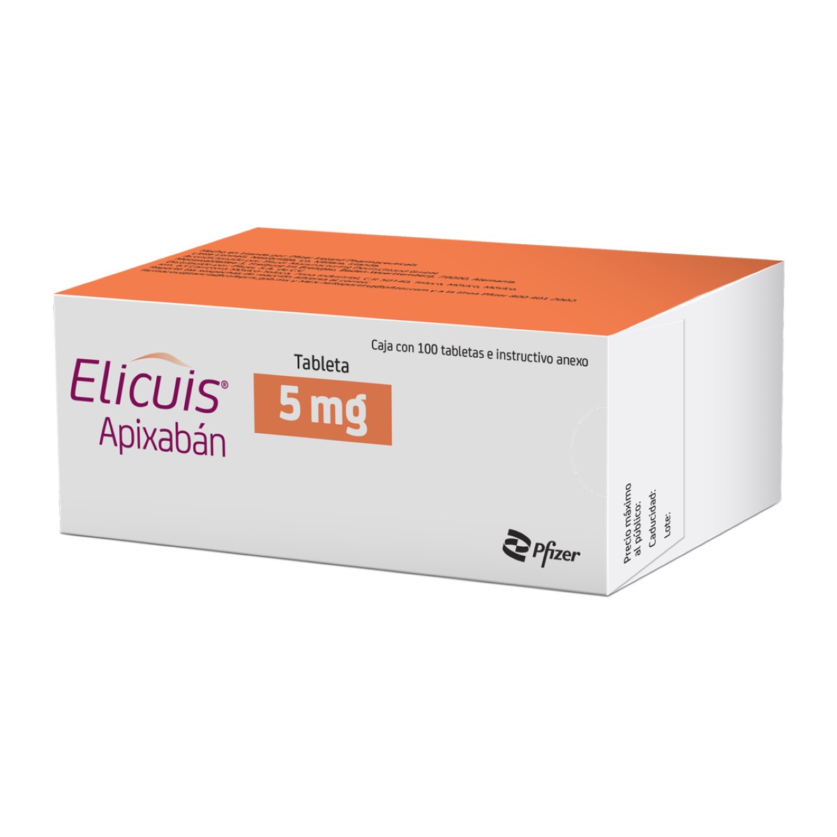 ELICUIS 5MG TFC 10×10 BLS MX