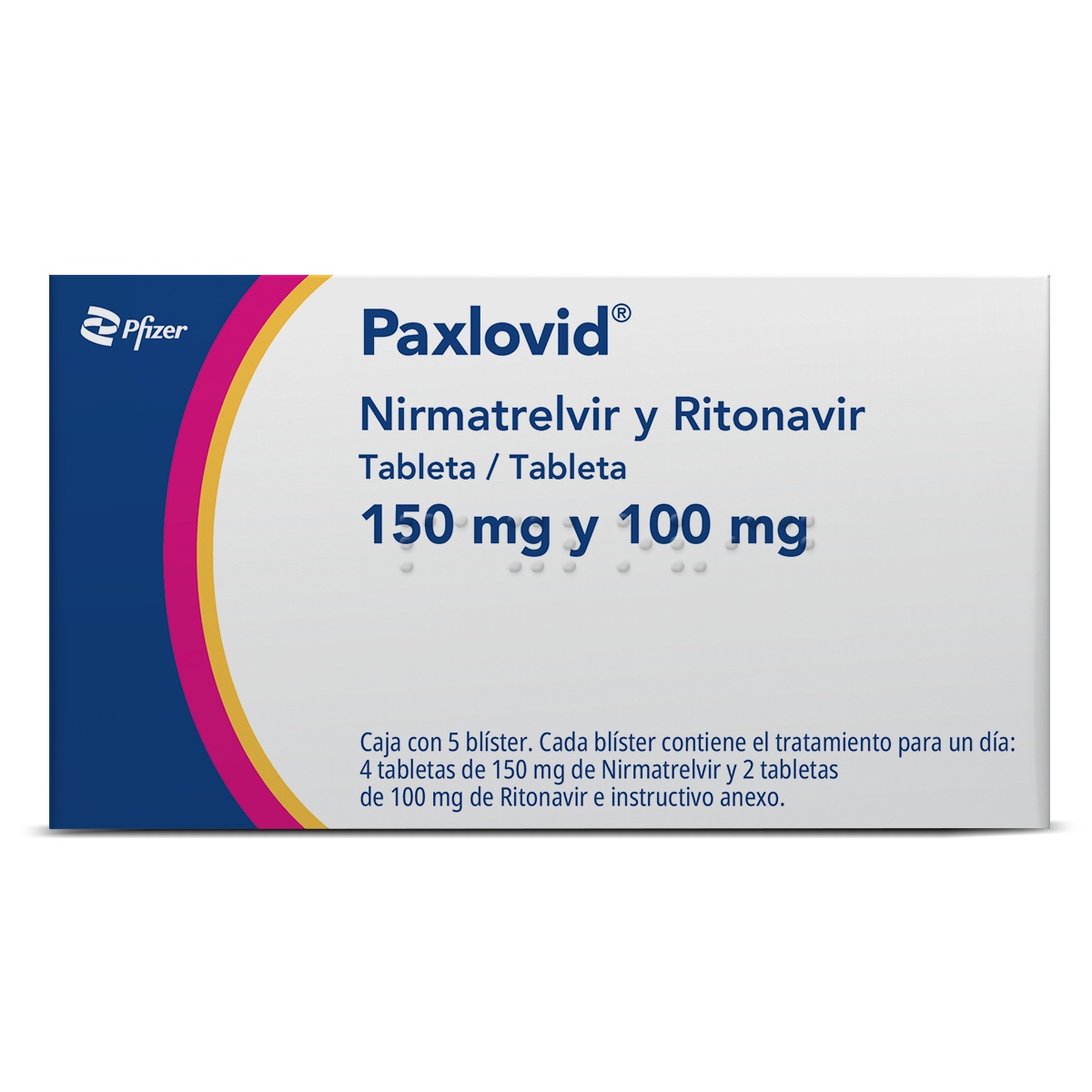 PAXLOVID 150/100mg TFC 5×4/2