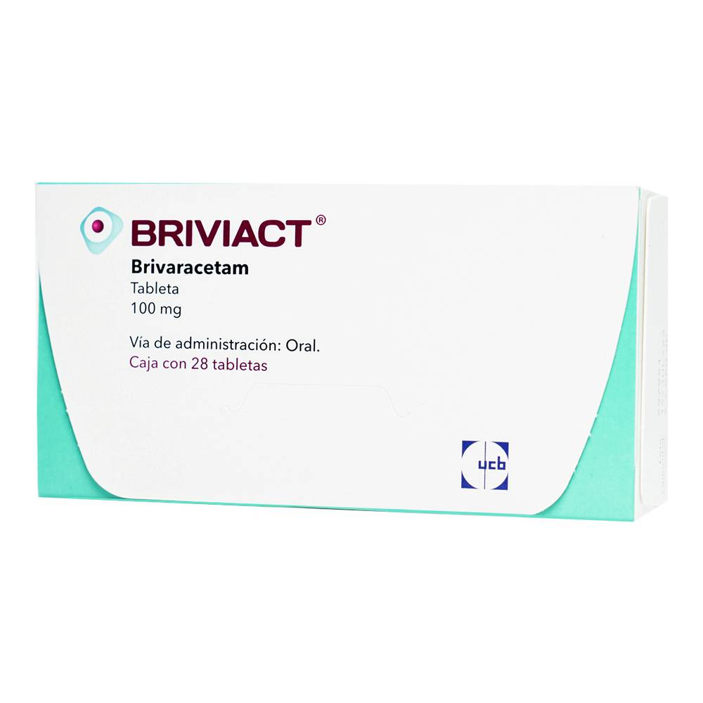 BRIVIACT 100 MG 28 TAB