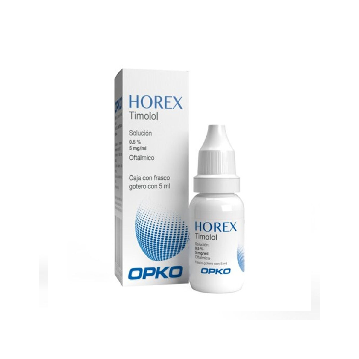 HOREX .5% 5 MG SOL OFT 5 ML LGEN N