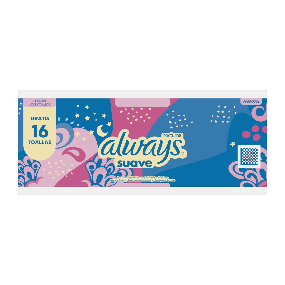 TAS SANIT ALWAYS NOC C/8 PAD