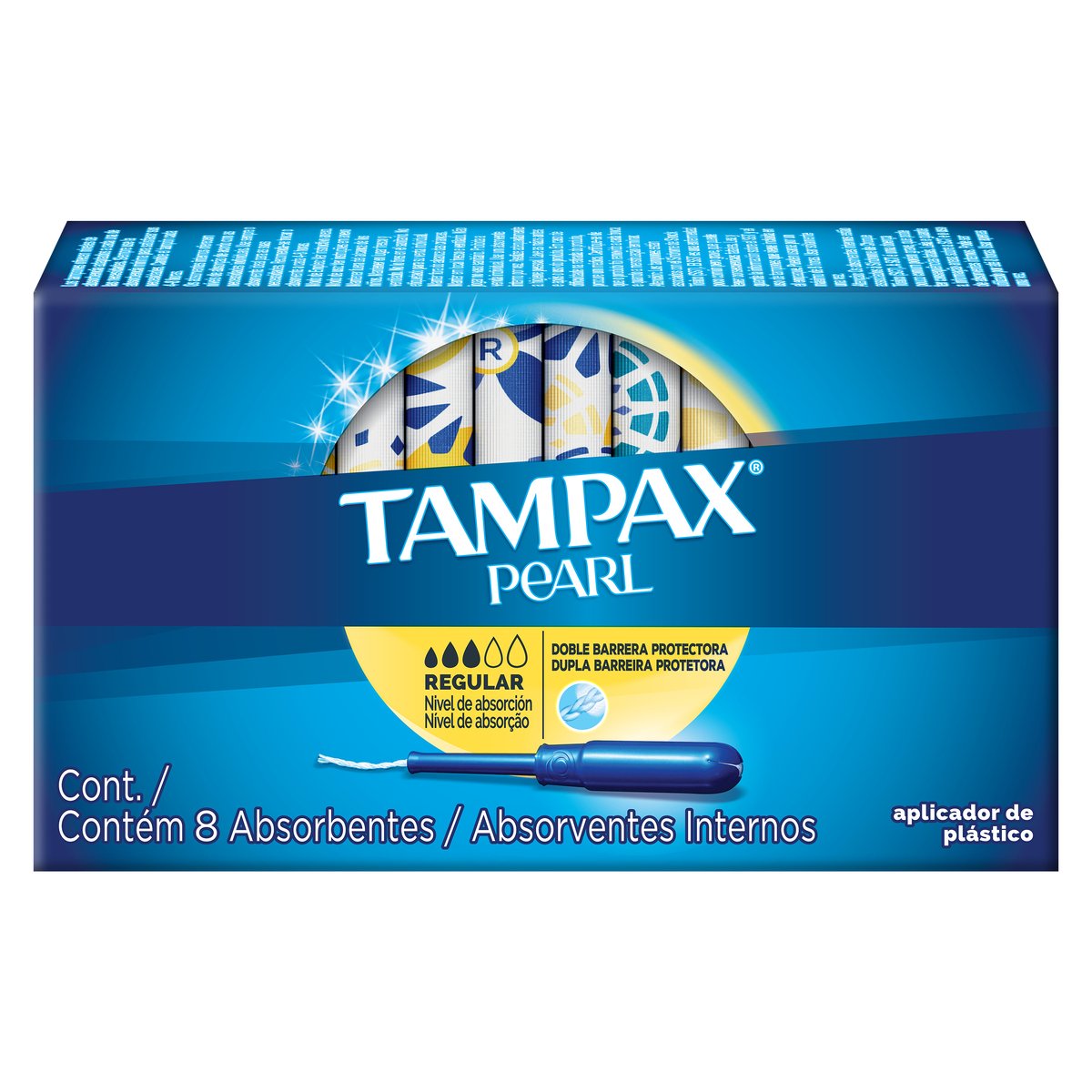 TAMPONES TAMPAX PEARL REGUL C8