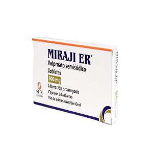 Miraji ER 500 mg c/30 Tab. Miraji ER 500 mg c/30 Tab.