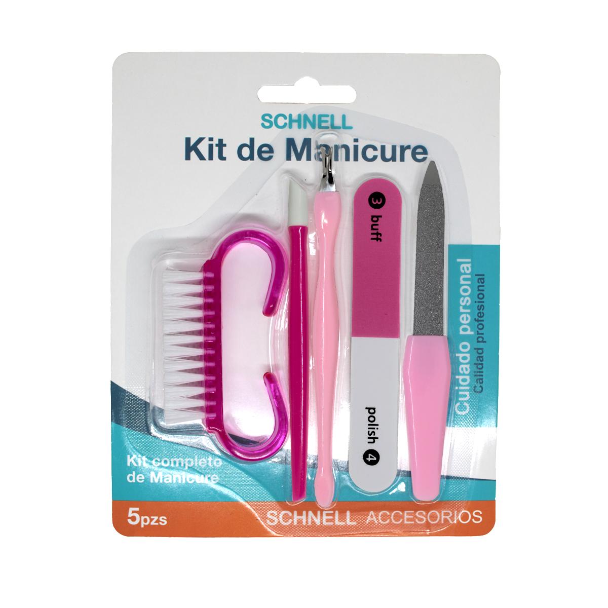 KIT MANICURE COMPLETO SCHNELL 5PZN