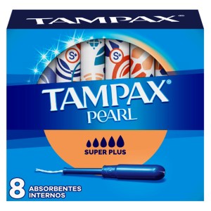 TAMPONES TAMPAX PEARL S PLUS C/8 N TAMPONES TAMPAX PEARL S PLUS C/8 N