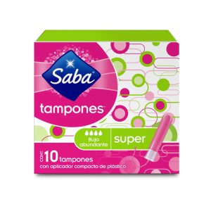 TAMPONES SABA ESTILOS SUPER C/10 TAMPONES SABA ESTILOS SUPER C/10