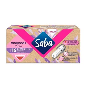 TAMPONES SABA V-ECO SUP PLUS C/16 TAMPONES SABA V-ECO SUP PLUS C/16