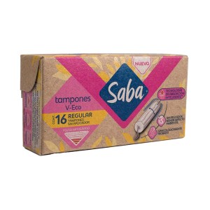 TAMPONES SABA V-ECO REGULAR C/16 TAMPONES SABA V-ECO REGULAR C/16