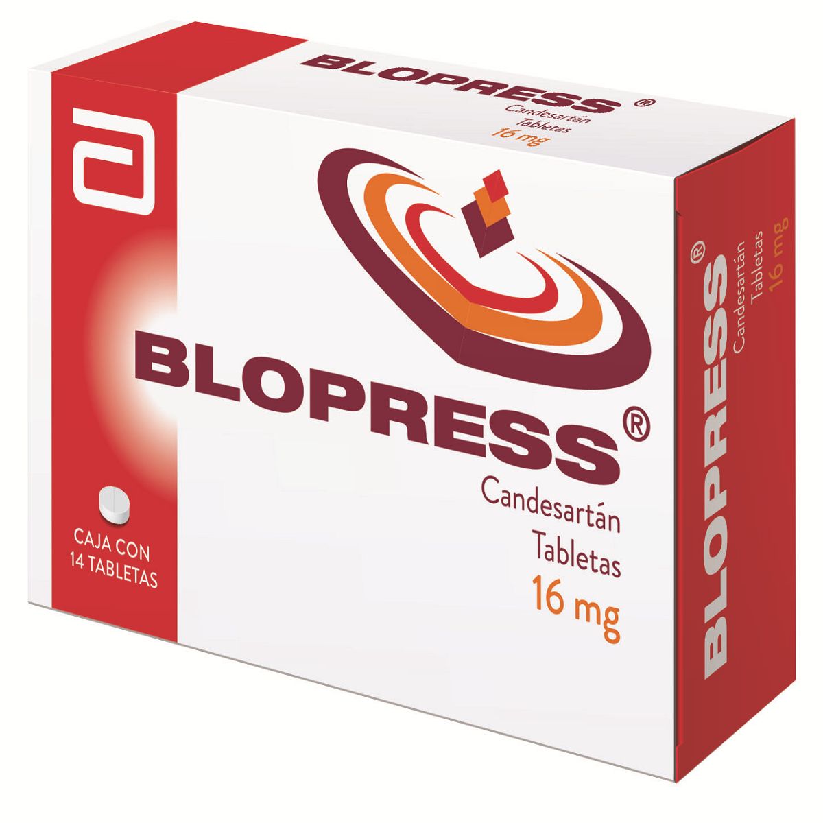 BLOPRESS 16 MG TAB 14