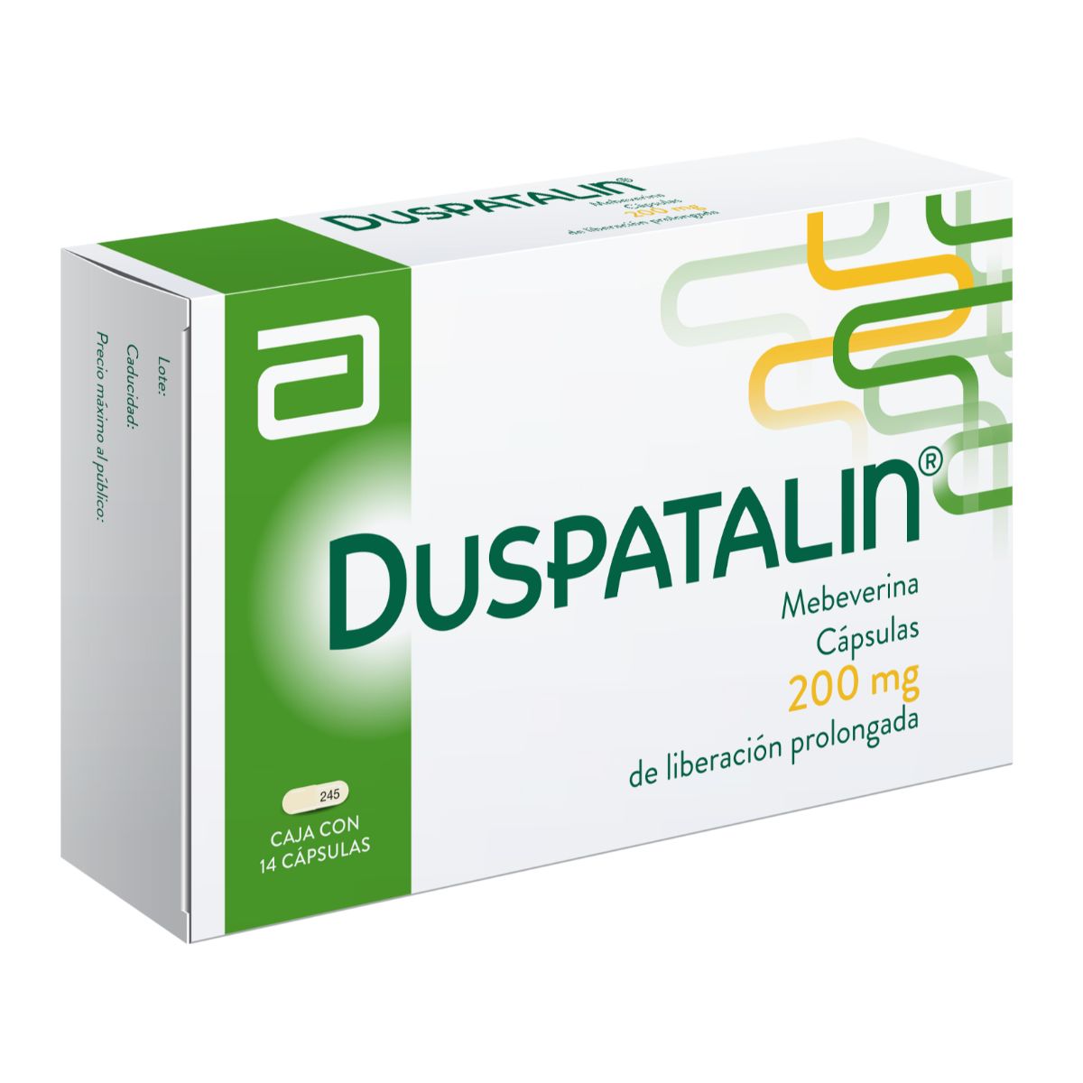 DUSPATALIN 200MG CAPS LP 14