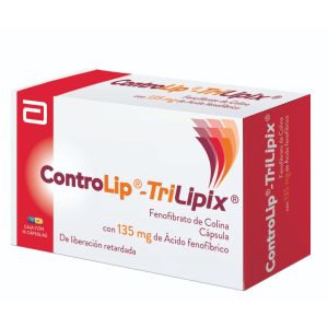CONTROLIP TRILIPIX135MGCAPS30 588 CONTROLIP TRILIPIX135MGCAPS30 588