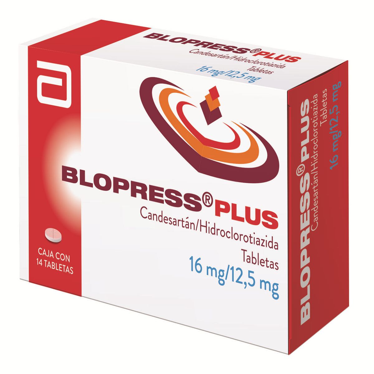BLOPRESS PLUS 16/12.5 MG TAB 14