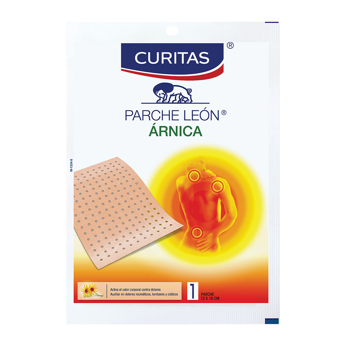 PARCHE LEON CURITAS ARNICA1