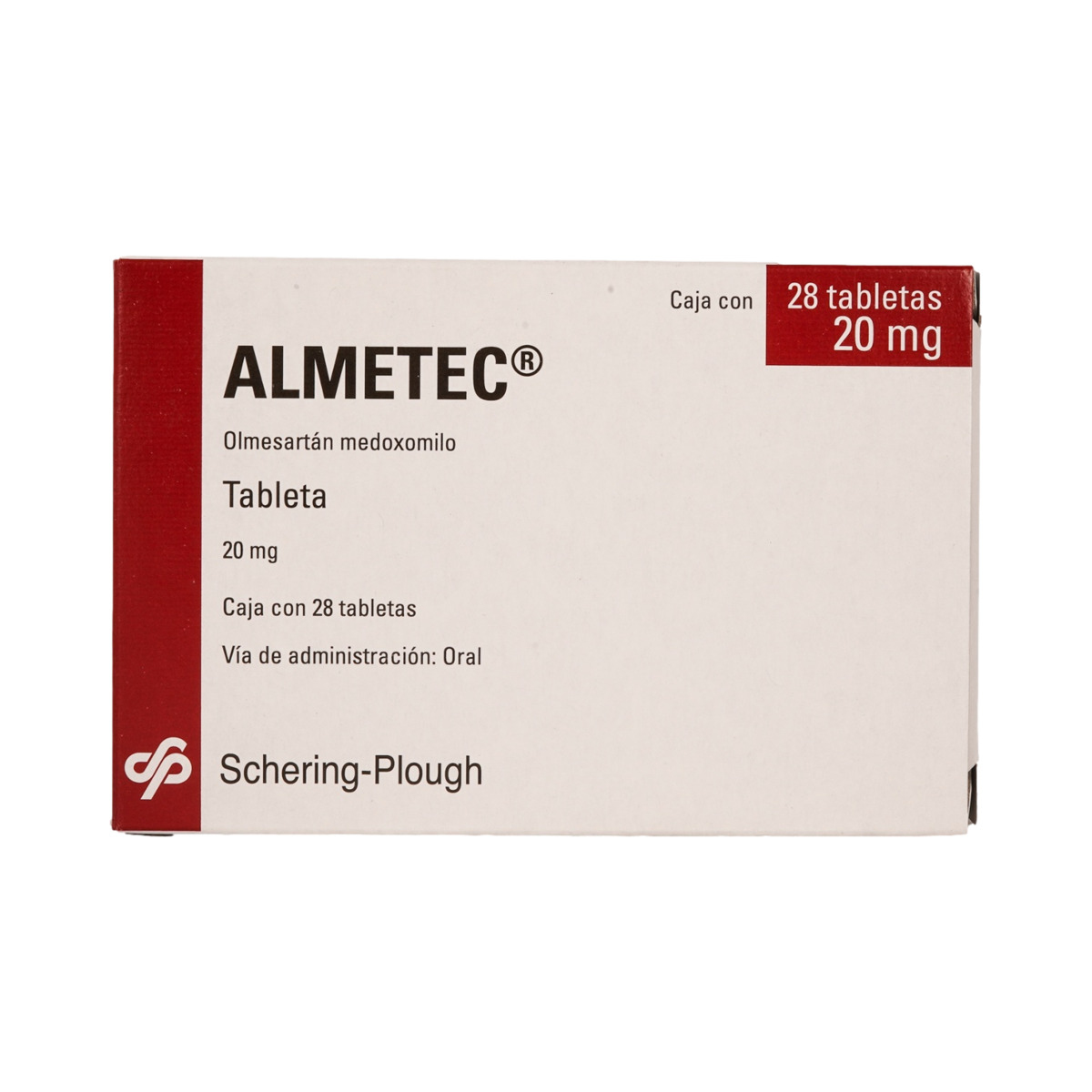 ALMETEC 20 MG 28 TAB