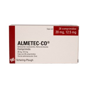 ALMETEC-CO 20/12.5 MG 28 CPR ALMETEC-CO 20/12.5 MG 28 CPR