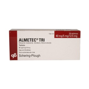 ALMETEC TRI 40/5/12.5MG 28TAB MEX ALMETEC TRI 40/5/12.5MG 28TAB MEX
