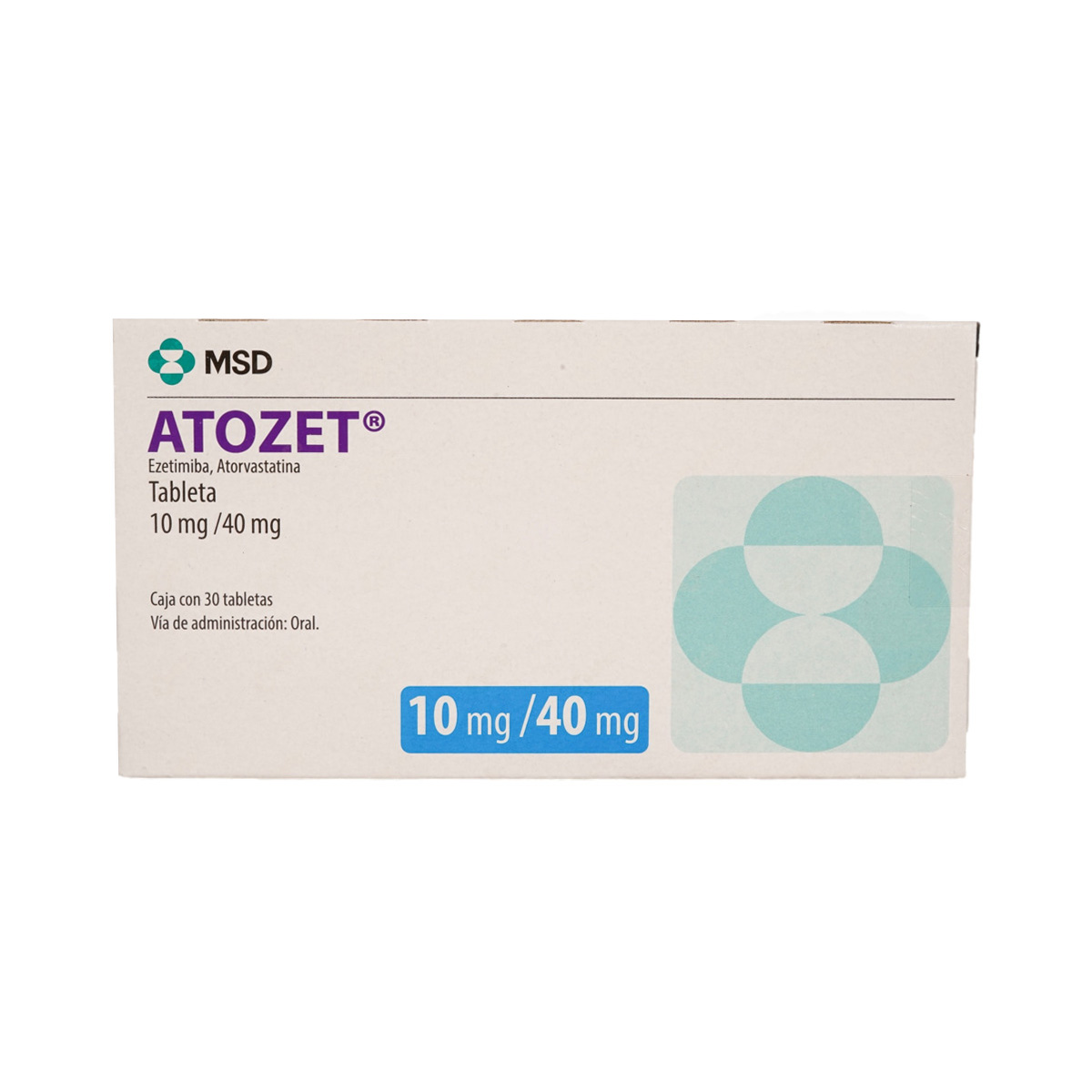 ATOZET 10/40MG TAB 30