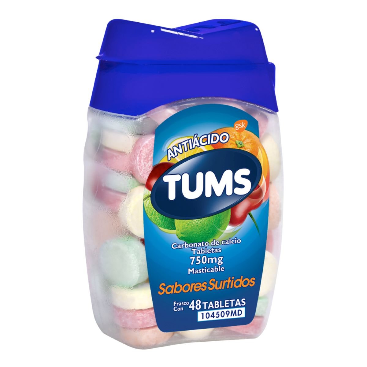 TUMS EXTRA SURT 750MG 48TAB MAST