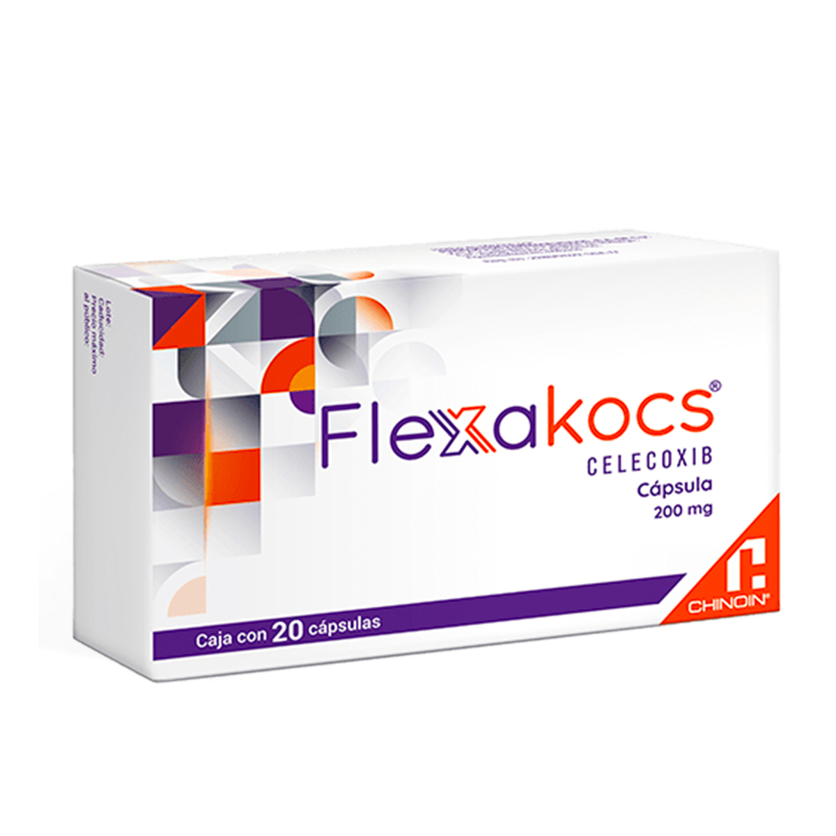 FLEXAKOCKS 200 MG 20 CAPS