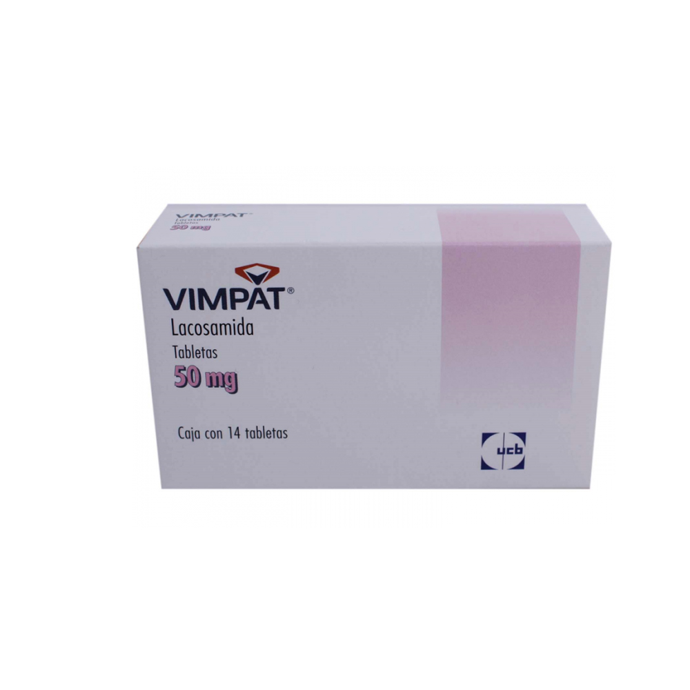 VIMPAT 50 MG 14 TAB
