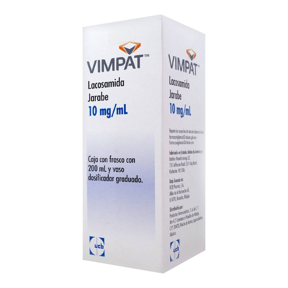 VIMPAT 10 MG/ML JBE 200 ML