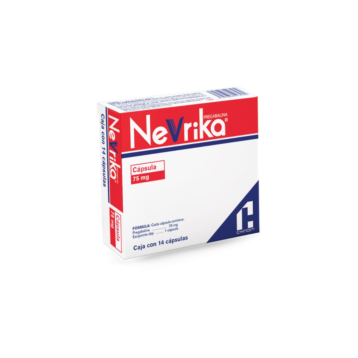 NEVRIKA 75 MG CAPS 14
