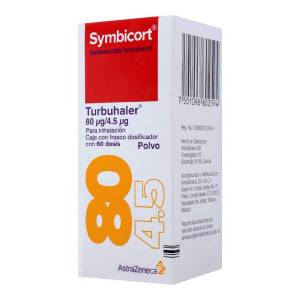 SYMBICORT 80/4.5 MCG PVO 60 DOS SYMBICORT 80/4.5 MCG PVO 60 DOS