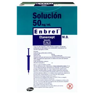ENBREL 50 MG CAJA CON 2 JERINGA PRE-LLENADA ENBREL 50 MG CAJA CON 2 JERINGA PRE-LLENADA
