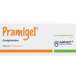 PRAMIGEL 10/200/50 MG 20 CPR PRAMIGEL 10/200/50 MG 20 CPR