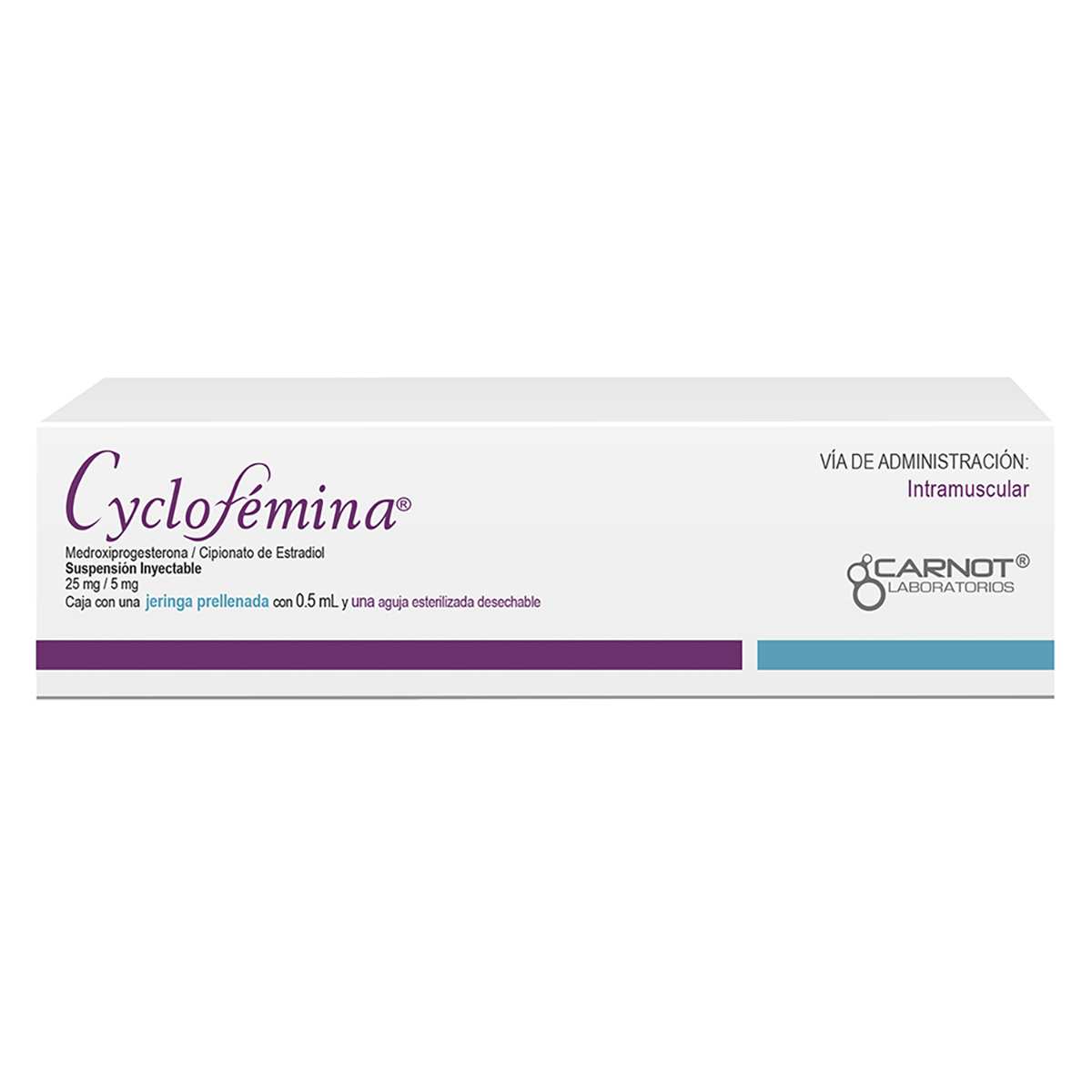 CYCLOFEMINA 25/5MG JGA PRE 5ML