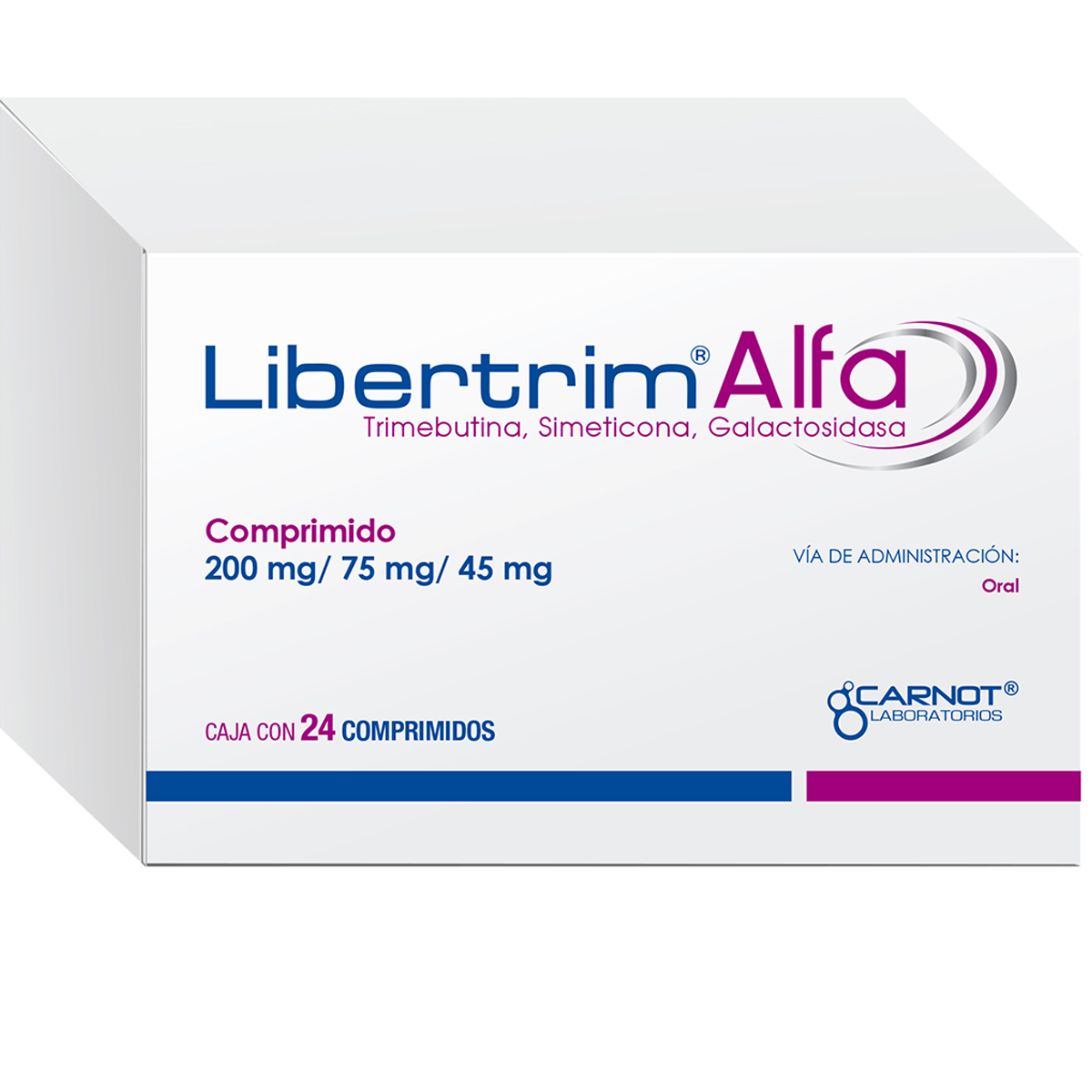 LIBERTRIM ALFA 200/75/45 MG 24CPR