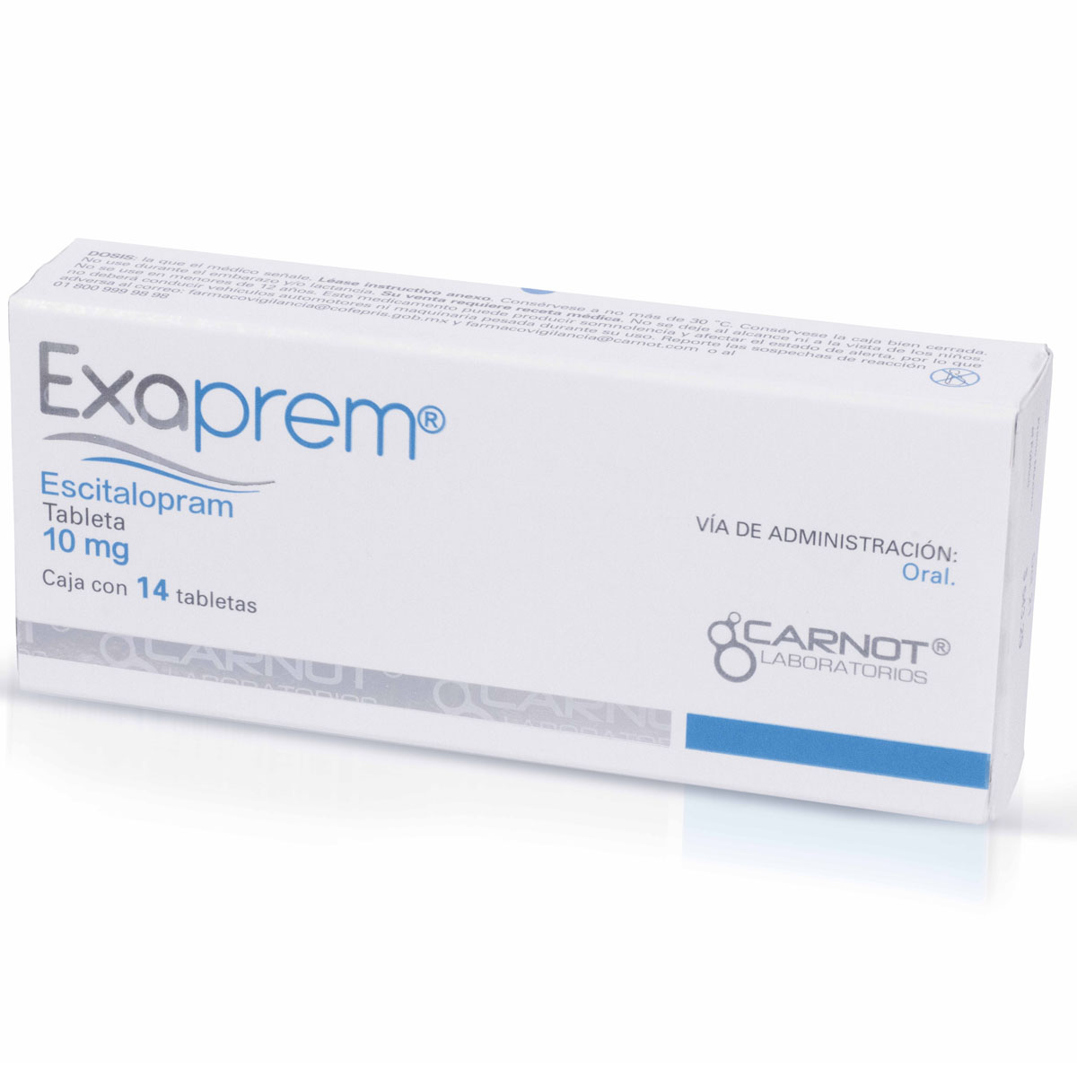EXAPREM 10 MG 14 TAB