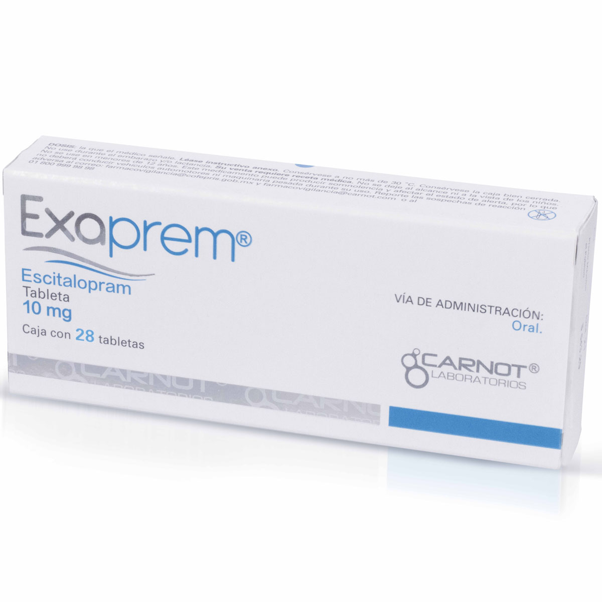 EXAPREM 10 MG 28 TAB