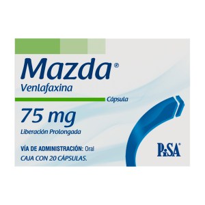 MAZDA 75 MG CAPS 20 MAZDA 75 MG CAPS 20