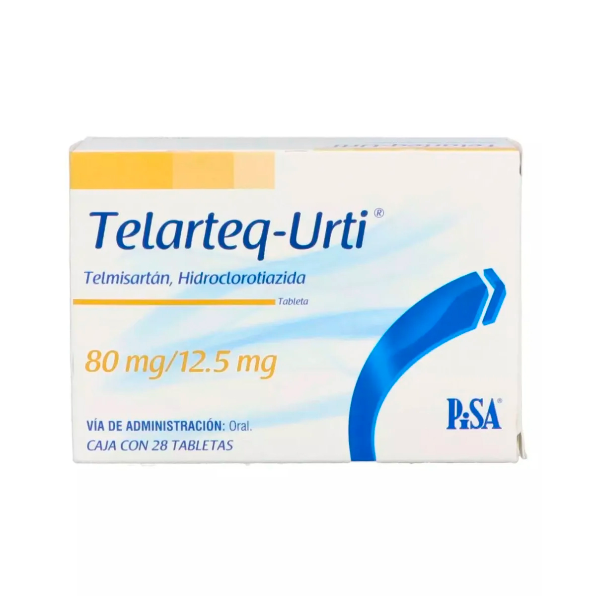 TELARTEQ-URTI 80/12.5 MG 28 TAB