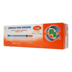 JGA DESCH DL 1ML INSUL 29X13 PZ 10 JGA DESCH DL 1ML INSUL 29X13 PZ 10
