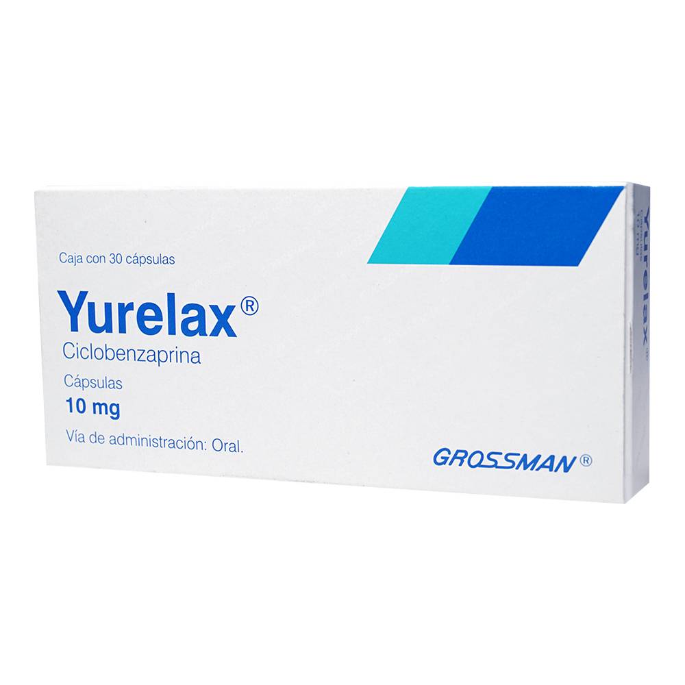 YURELAX 10 MG 30 CAPS
