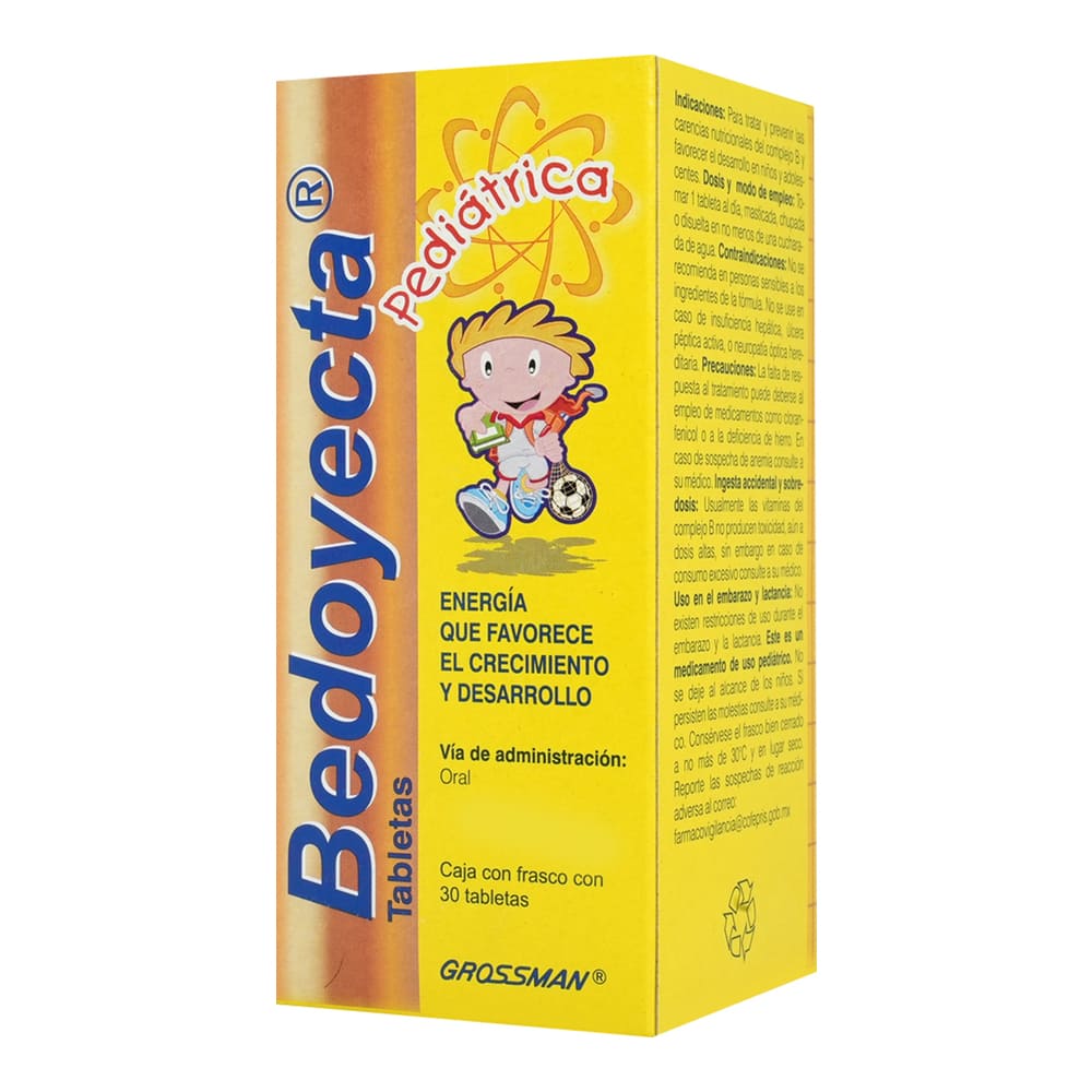 BEDOYECTA PEDIAT ORAL 30 TAB