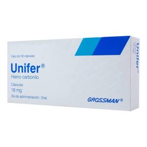 UNIFER 18 MG 30 CAPS UNIFER 18 MG 30 CAPS