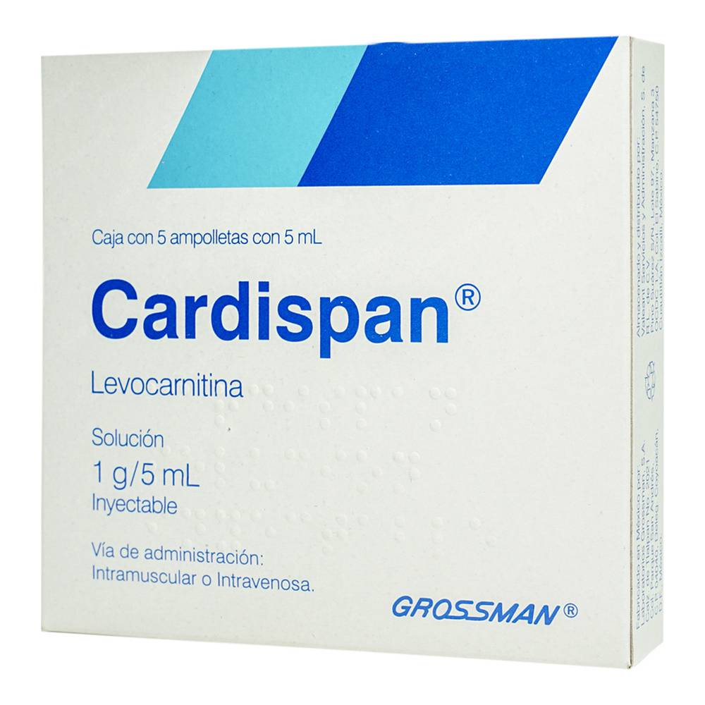 CARDISPAN 5X5ML AMP