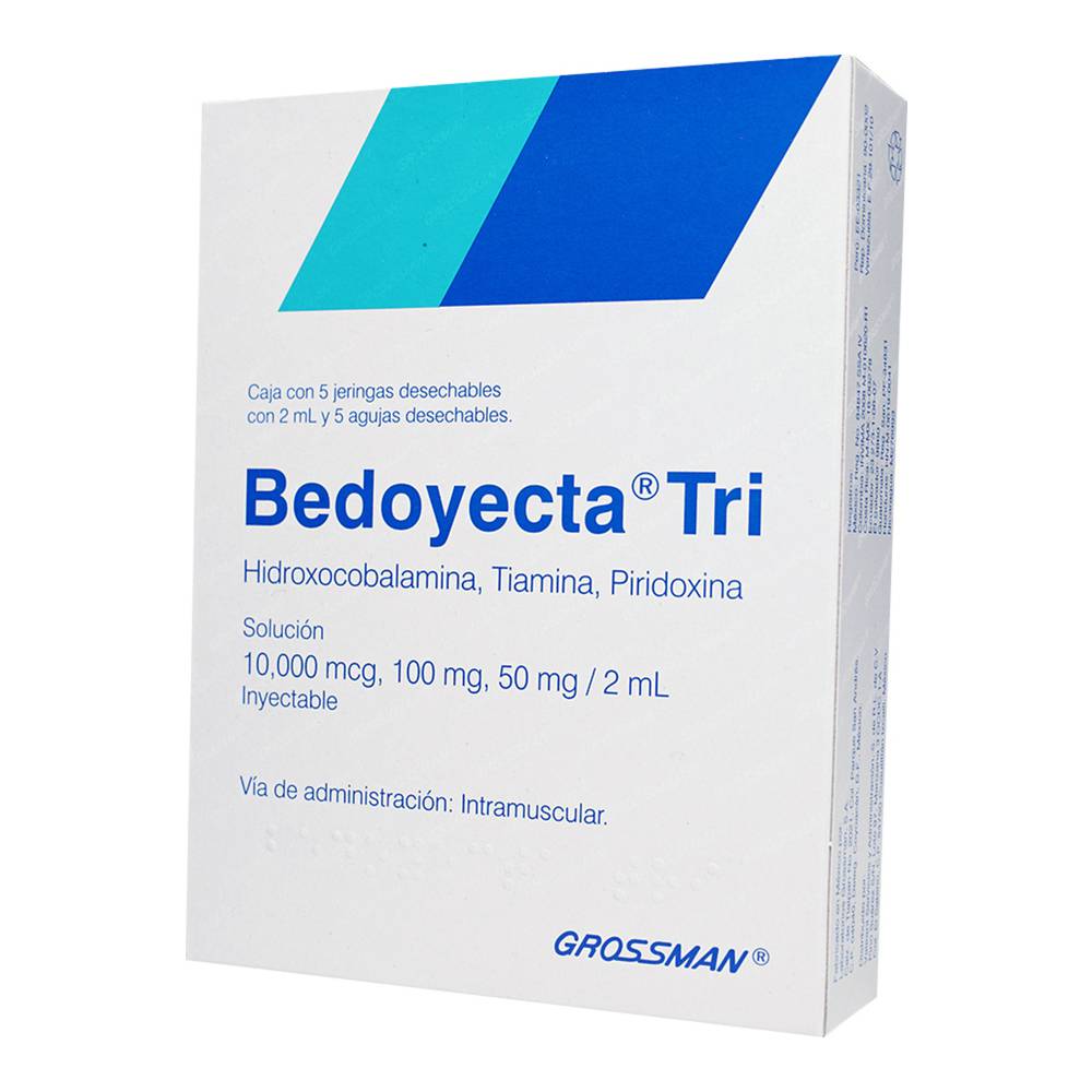 BEDOYECTA TRI 50000 5X2ML