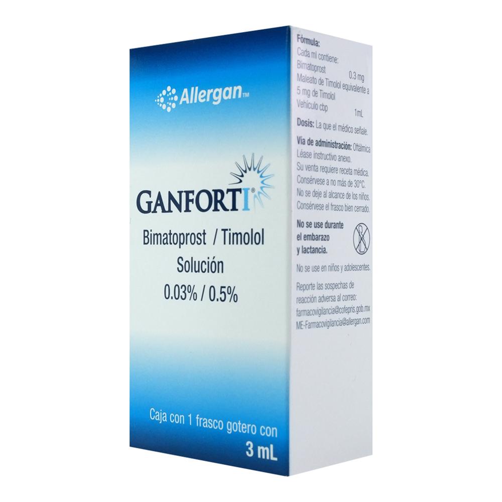 GANFORTI 0.03/0.5% SOL FCO 3 ML