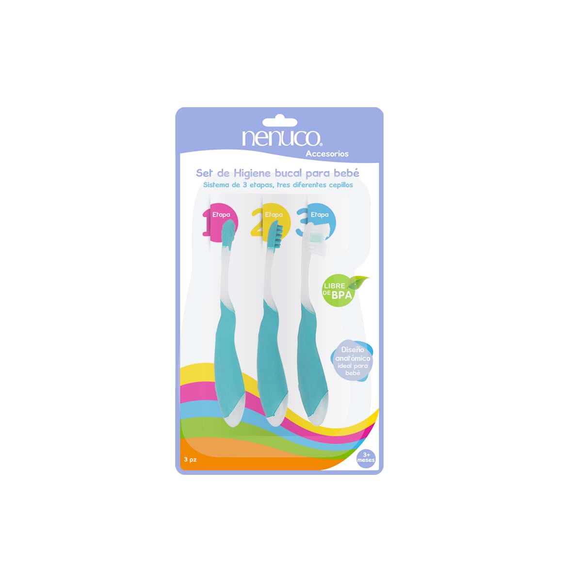 SET HIGIENE BUCAL NENUCO C/3 PZAS