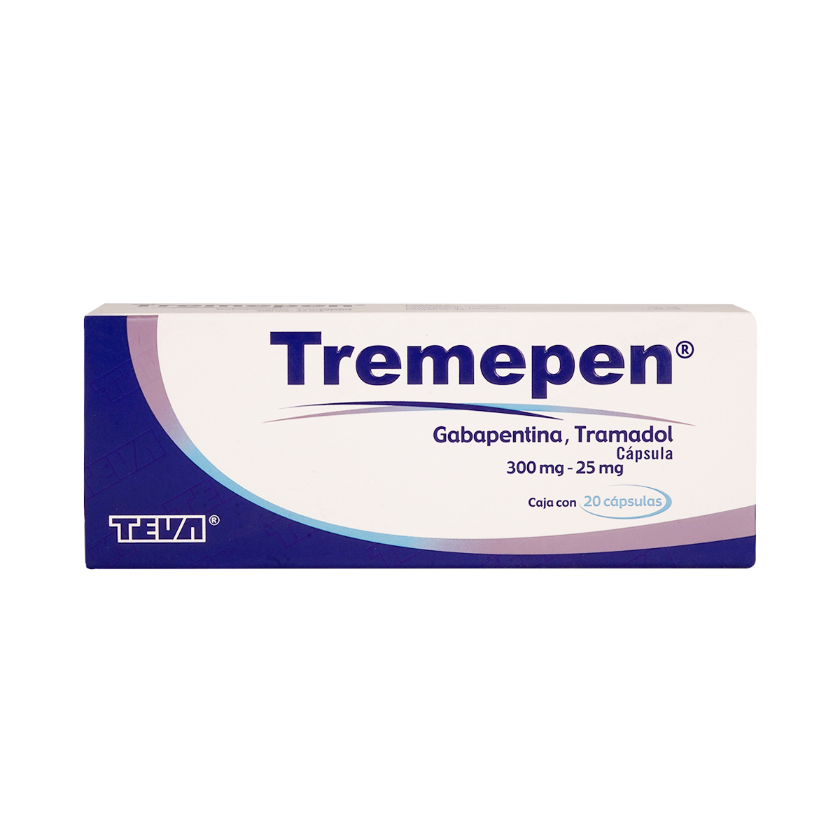 TREMEPEN 300/25MG 20 CAPS