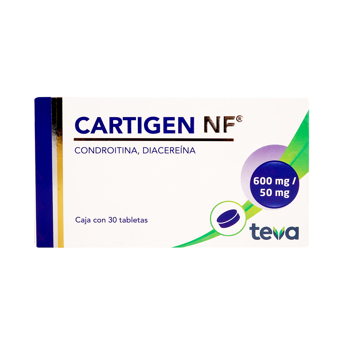 CARTIGEN NF 600/50MG 30 TAB