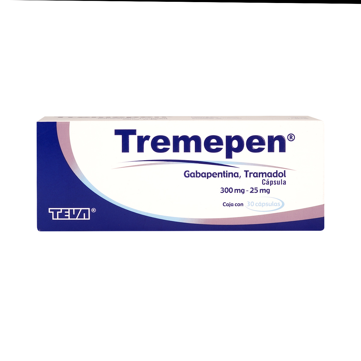 TREMEPEN 300/25MG 30 CAPS