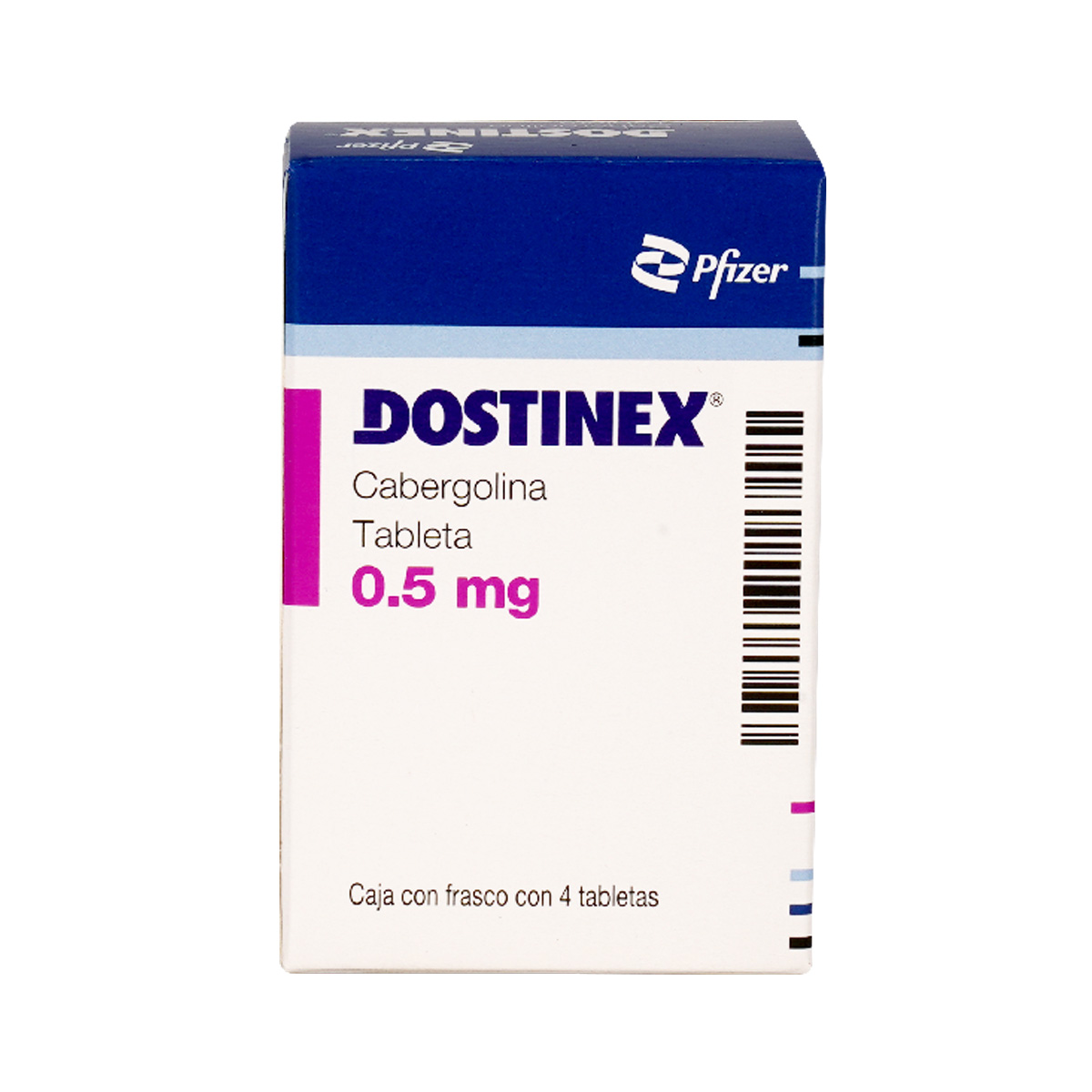 DOSTINEX TABS 0.5 MG 4’S VR